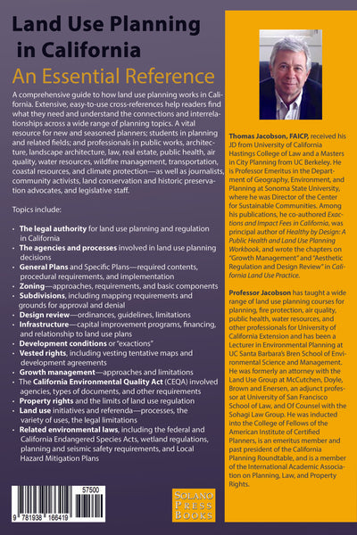 Land Use Planning in California: An Essential Reference