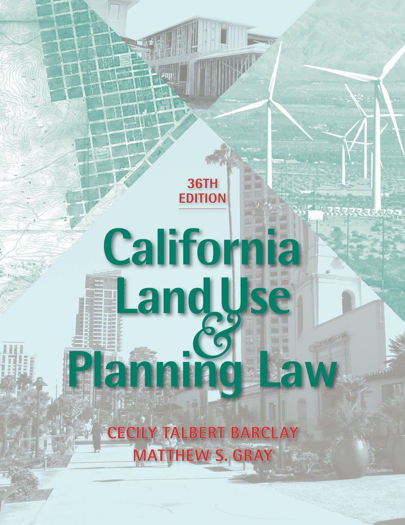 2018 California Land Use & Planning Law is here!