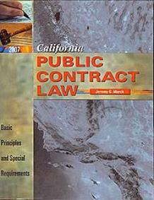 California Public Contract Law